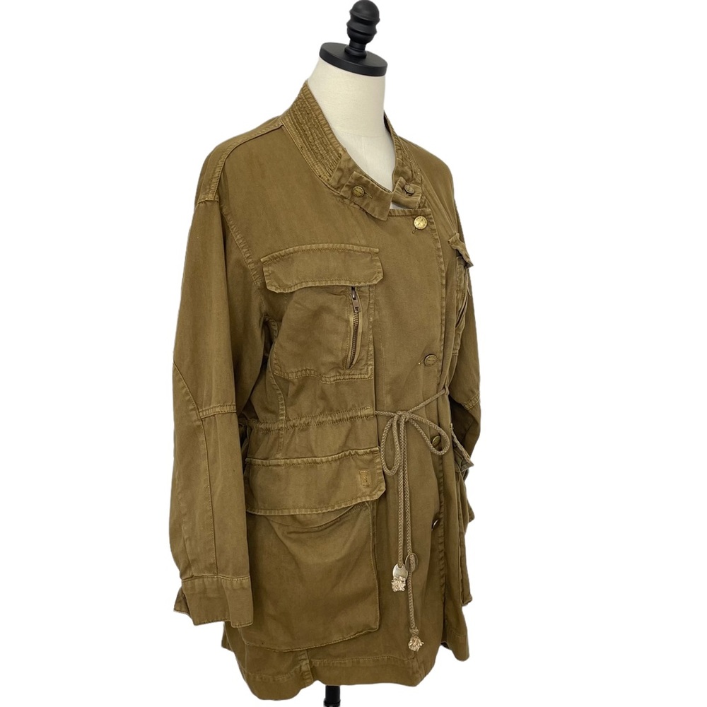 Current/Elliot The Military Parka Musket (Brown - Green) Size 2 = Medium